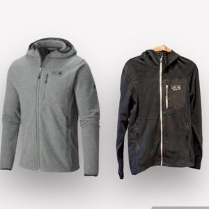 🍕🪻NEW Mountain Hardware Sharks Strecker Hooded jacket NHL hockey ribbed black